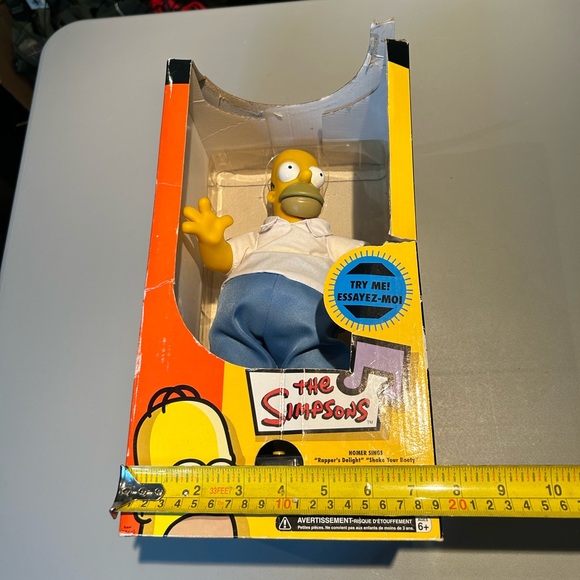 The Simpsons Homer Rappers Delight Y2K Rare Collectible Pop Culture Vintage - Picture 11 of 13